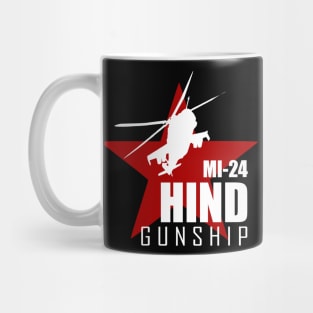 Helicopter Gunship MI-24 Hind Mug